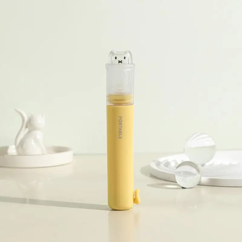 2 In1 Mini Travel Toothbrush