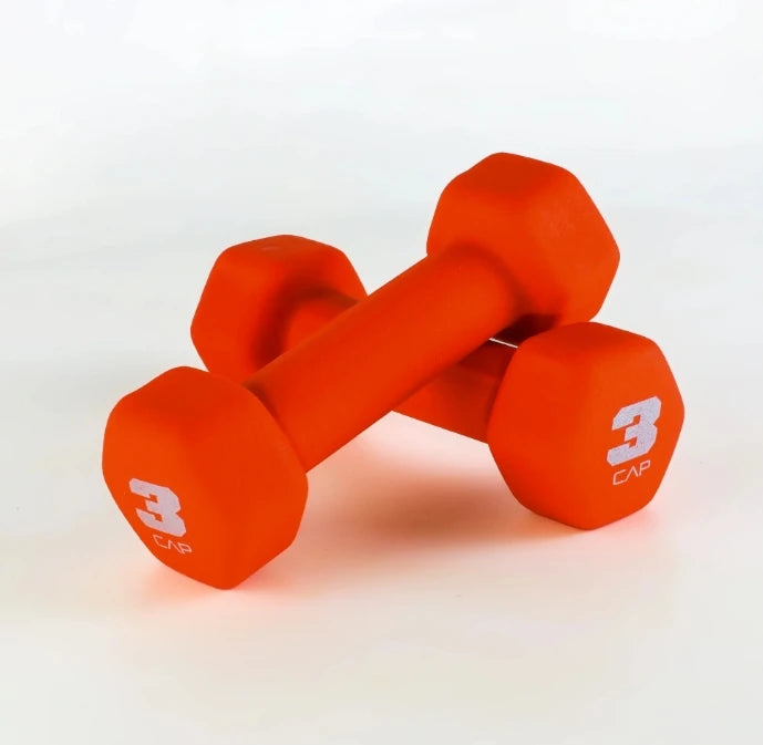 Rubber Dumbbells, strength training tool