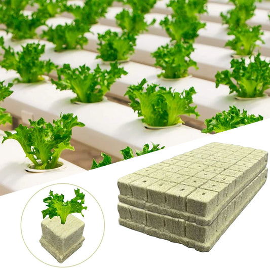 Hydroponics Seedling Grow Block Starter Plugs