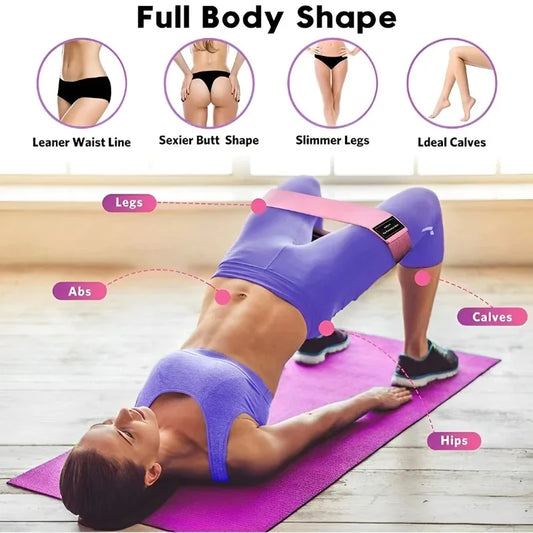 Fabric Resistance Hip Booty Bands for Workout