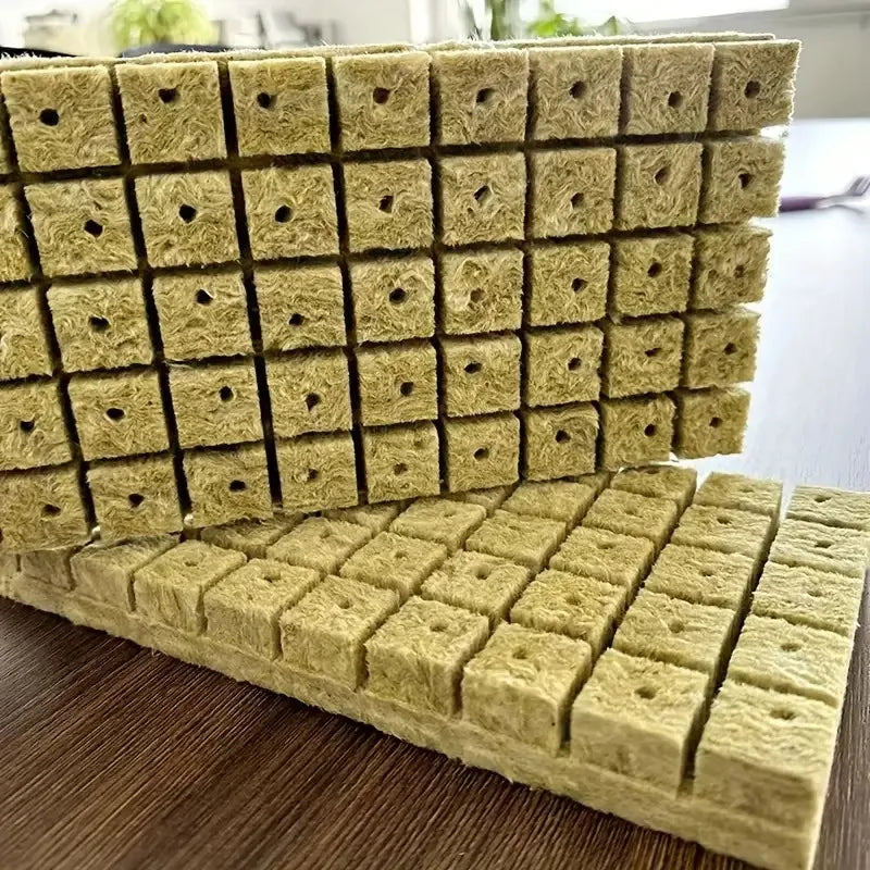 100/200/300 Green Seed Start Cube - Flexible, Textured Surface