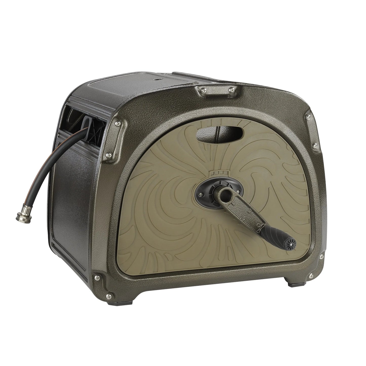 Giraffe Tools SW5 Metal Hose Reel Box, With 150ft 5/8" Hose,