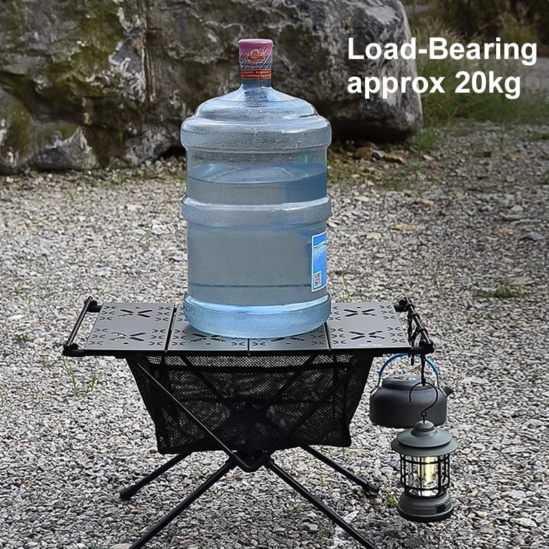 Folding Aluminum Lightweight  table with Storage