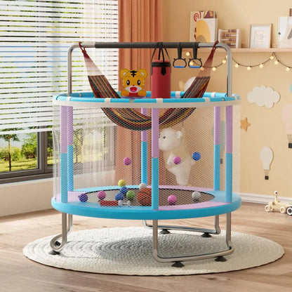 5FT Kids Adjustable Toddler Trampoline