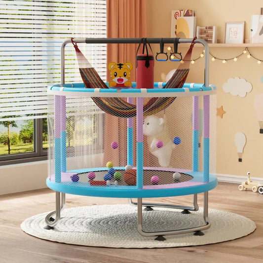 5FT Kids Adjustable Toddler Trampoline