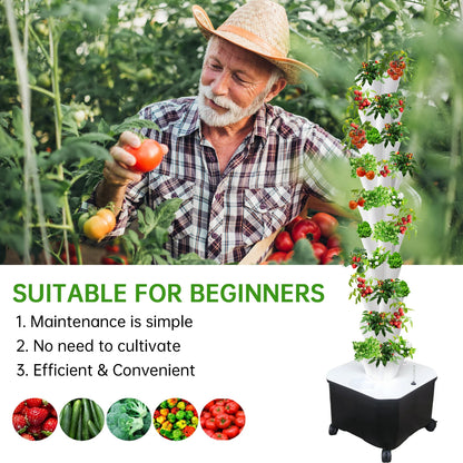Vertical Tower Garden Growing System V