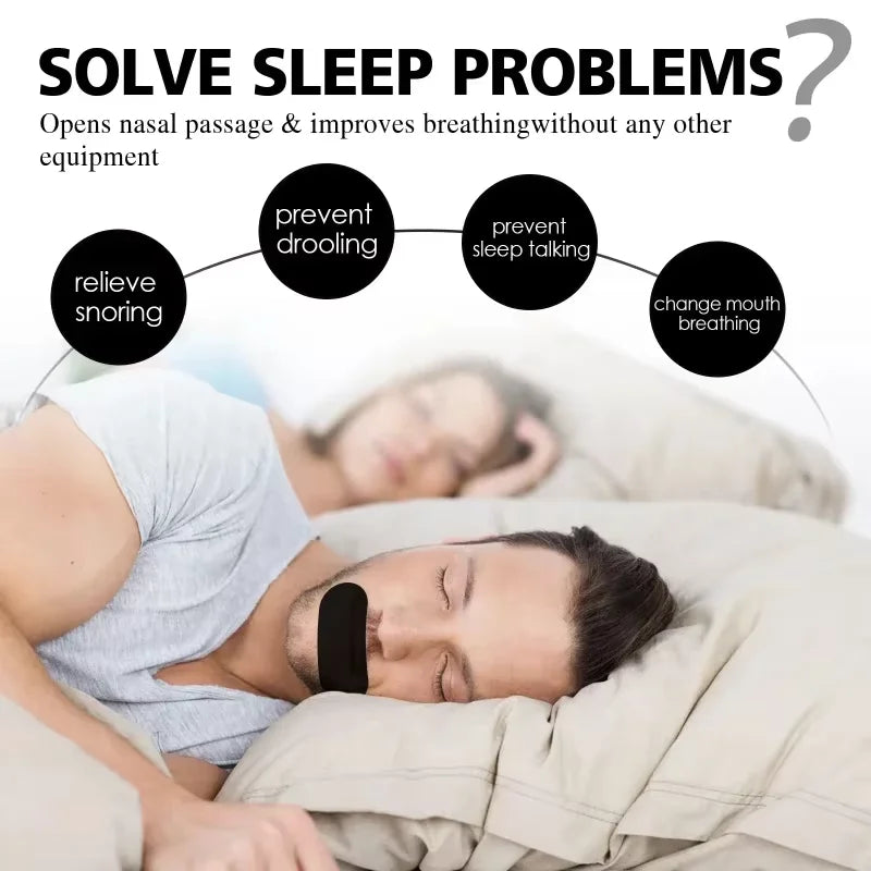 50Pcs  Gentle Sleep Strip Mouth Tape