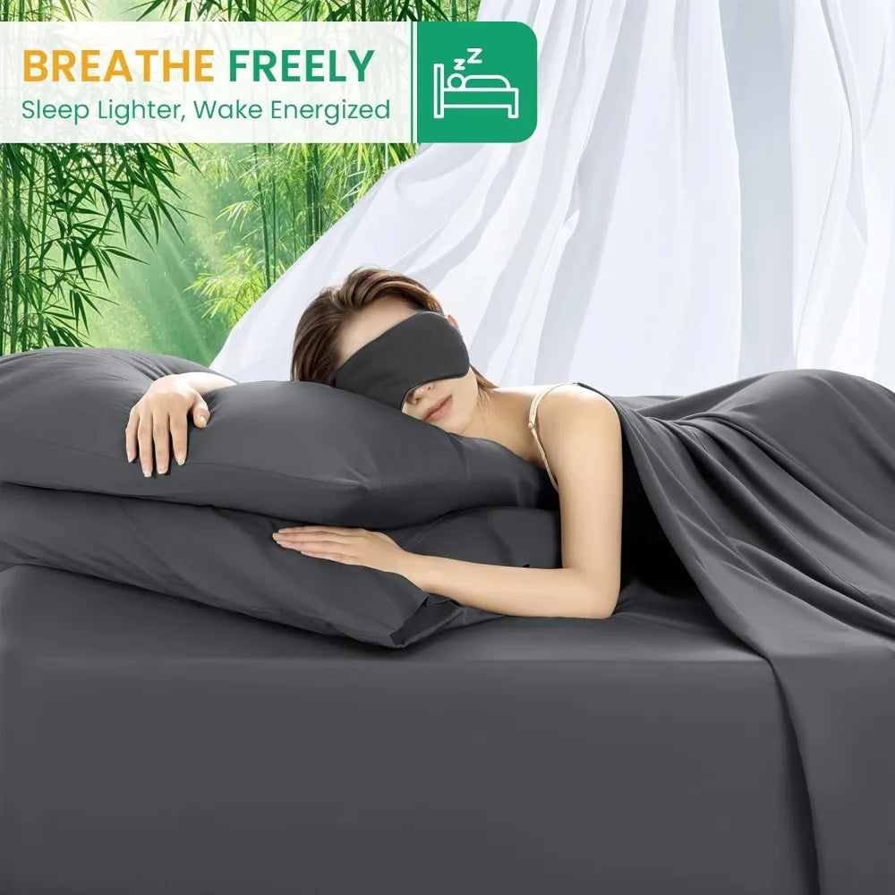 Queen Size Bamboo Viscose Bed Sheets