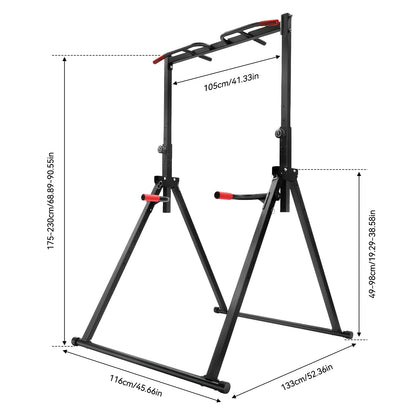 Adjustable Height Home Pull Up Station