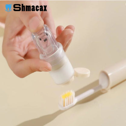 2 In1 Mini Travel Toothbrush