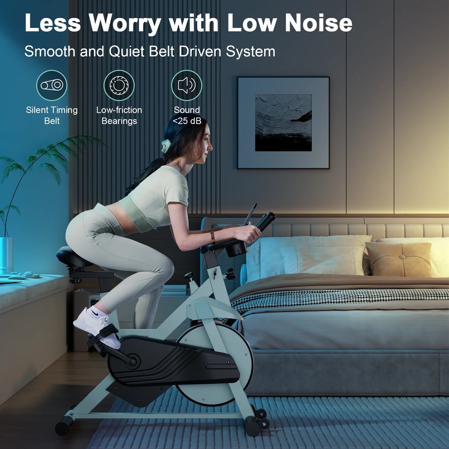 Magnetic Resistance stationary Bikes for Home