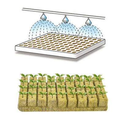 Hydroponics Seedling Grow Block Starter Plugs