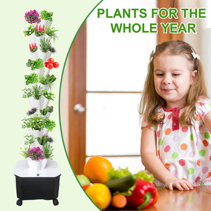 Vertical Tower Garden Growing System V