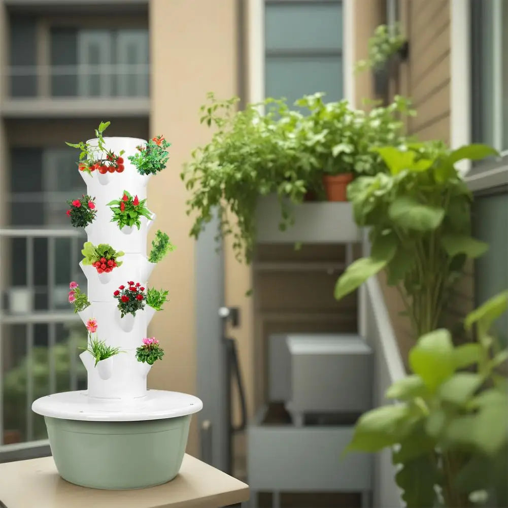 Indoor Growing Tower with Tank