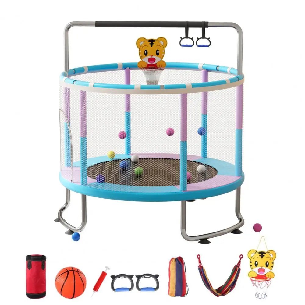 5FT Kids Adjustable Toddler Trampoline