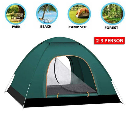 Portable Pop Up  waterproof Tent  for Hiking