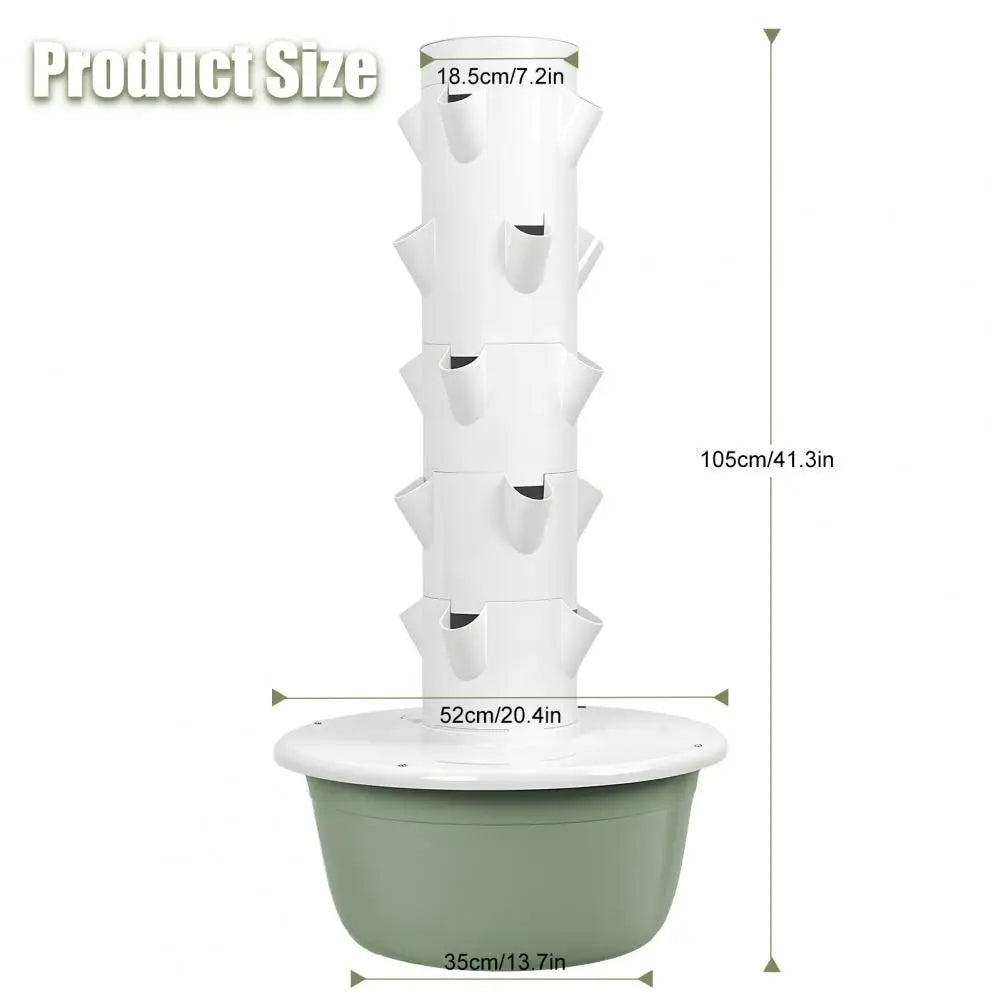 Indoor Growing Tower with Tank