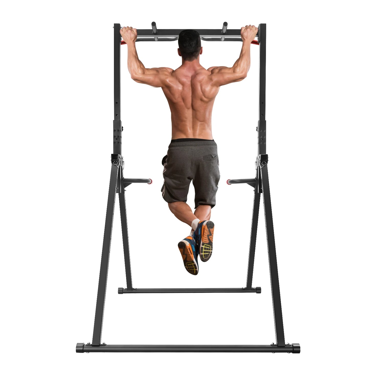 Adjustable Height Home Pull Up Station
