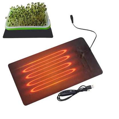 USB Warm Hydroponics Heating Pad For Indoor Plants