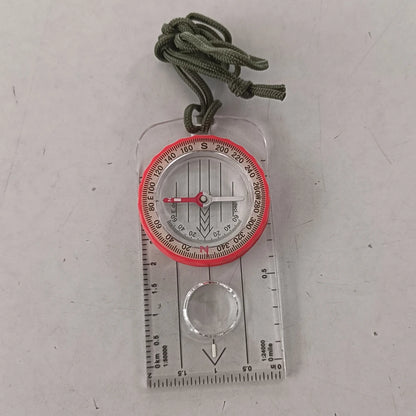 Luminous Waterproof Compass with Magnifier