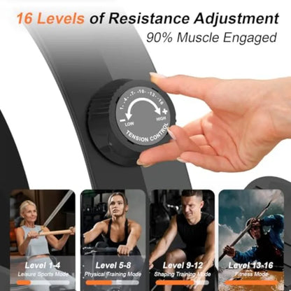 Magnetic  77lbs High Resistance Rowing Machine