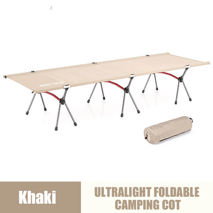 Cot with Leg Extenders for Outdoor Hiking Travel